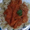 El cooksnap de Jose Sarde cuando hizo Tallarines rojos.