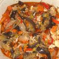 El cooksnap de Edith Villalba cuando hizo Berenjenas y verduras en escabeche.