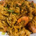 Cooksnap Qistina Azani semasa beliau membuat Char Kuey Teow.