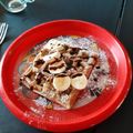 El cooksnap de Mariana Thompson cuando hizo Waffles de avena y manzana🍎.