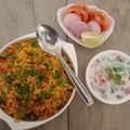 Sneha Kasat का कुकस्नैप जब उन्होंने स्पाइसी  तवा पुलाव (Spicy tava pulao recipe in hindi) बनाया था।