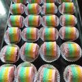Cooksnap dari Yustie untuk resep Rainbow Cake kukus Ny.Liem #BikinRamadanBerkesan