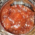 El cooksnap de Daiana Mendieta cuando hizo Dulce de ciruelas.