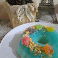 Cooksnap dari Ayu Suyono untuk resep Puding Lapis (Coklat & Lumut Kembang Telang) -ceritanya pantai-