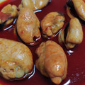 El cooksnap de Noemí cuando hizo Mejillones en escabeche.