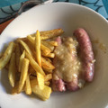 El cooksnap de Lidia Prudencia cuando hizo Salchichas al vino.