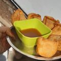 kanak singh का कुकस्नैप जब उन्होंने छोले समोसा चाट(chole samosa chaat recipe in hindi) बनाया था।