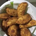El cooksnap de romina cuando hizo Empanadas fritas de queso.