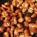 El cooksnap de Melanie LS cuando hizo Almendras garrapiñadas.