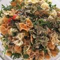 El cooksnap de Irene-Guirao cuando hizo Ensalada de pasta con tofu.