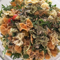 El cooksnap de Irene-Guirao cuando hizo Ensalada de pasta con tofu.