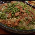 صورة من وردة جورية حمراء، شاركها بعد تجربة وصفة رز وبازيلا 😋