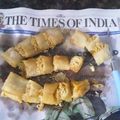Diks Garg का कुकस्नैप जब उन्होंने स्प्रिंग रोल (spring roll recipe in Hindi) बनाया था।