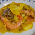 El cooksnap de Camen Rocio cuando hizo Sepia con langostinos.
