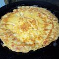 Hina Ibrahim's cooksnap of when they made Potato omelet.