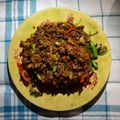 Cooksnap dari dewi_no untuk resep Buncis Daging Cincang