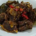Cooksnap dari siskawoww untuk resep #BringBackMemories / Iga lada hitam / tumis iga pedas manis / pa