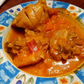 El cooksnap de Fran cuando hizo Estofado de pollo con zanahoria olla exprés.