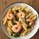 Cooksnap de PaulineB sur la recette Farfalles aux  crevettes et aux petits pois