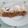 El cooksnap de Monica Gutierrez Nova cuando hizo Strudel de manzana.