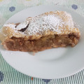 El cooksnap de Monica Gutierrez Nova cuando hizo Strudel de manzana.