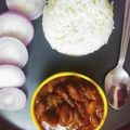Bishakha Kumari Saxena's cooksnap of when they made Rajma chawal.
