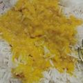 Ritu beri का कुकस्नैप जब उन्होंने चावल और पीली दाल (chawal aur pili dal recipe in Hindi) बनाया था।