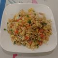 潘俊霖的(簡單料理) 的 簡單便當菜~~繽紛蔬菜蛋炒飯 cooksnap