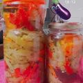El cooksnap de Silvana Gentili cuando hizo Escabeche de zanahoria, cebolla y berenjena.