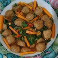 Cooksnap dari dn.shamata untuk resep Cah sawi hijau+wortel+bakso