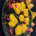 Satya Pandey का कुकस्नैप जब उन्होंने खोया(मावा)नारियल बर्फी बनाया था।