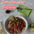 Cooksnap dari Cassalover ( AyuCIMO ) untuk resep Sup Brenebon Khas Manado (Bruine Bonen Soep)