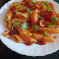 Tejal Vijay Thakkar का कुकस्नैप जब उन्होंने रेड सॉस पास्ता (Red Sauce Pasta Recipe In Hindi) बनाया था।