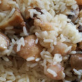 El cooksnap de anavbolivar cuando hizo Arroz con setas y gambas.