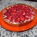 El cooksnap de Monica Carrizo cuando hizo Tarta de frutillas con pastelera.