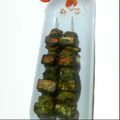 Ketki Dave's cooksnap of when they made પેસ્તો પનીર બાઇટ્સ વિથ સેઝવાન મેયો ડીપ.