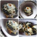 El cooksnap de Cecilia cuando hizo Muffins de espinaca y queso😋.