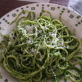 El cooksnap de Rosa cuando hizo Espaguetis integrales con pesto de espinacas y nueces.