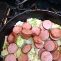 Judith Huddleston's cooksnap of when they made Keto cabbage and kielbasa.