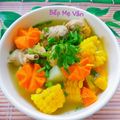 Cooksnap của Phan Bao Van khi họ làm theo món Canh sườn rau củ 🌽