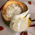 Cooksnap Cooking with Ay semasa beliau membuat Jeli Kelapa Muda.