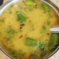 Umme Ahmad's cooksnap of when they made Moong aur masoor ki dhaba special dal.