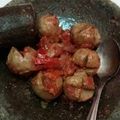 Cooksnap dari Presella untuk resep Baso penyet