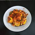 Baiq Dina's cooksnap of when they made Cumi&Udang Saus Padang.