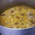 El cooksnap de Martín Dolzani cuando hizo Locro Argentino.