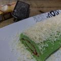 Cooksnap dari Shofiya untuk resep Bolu gulung pandan irit