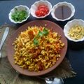 Rohini Rathi's cooksnap of when they made Kolhapuri Bhel Recipe.