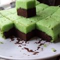 Cooksnap dari Lydia ika untuk resep Brownies Kukus Coklat Pandan