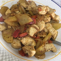 El cooksnap de Nuritmica.fit cuando hizo Salteado de pollo exprés.