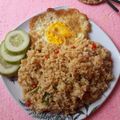 Cooksnap dari Beranda Aqlan untuk resep Nasi Goreng Kemiri Pedas